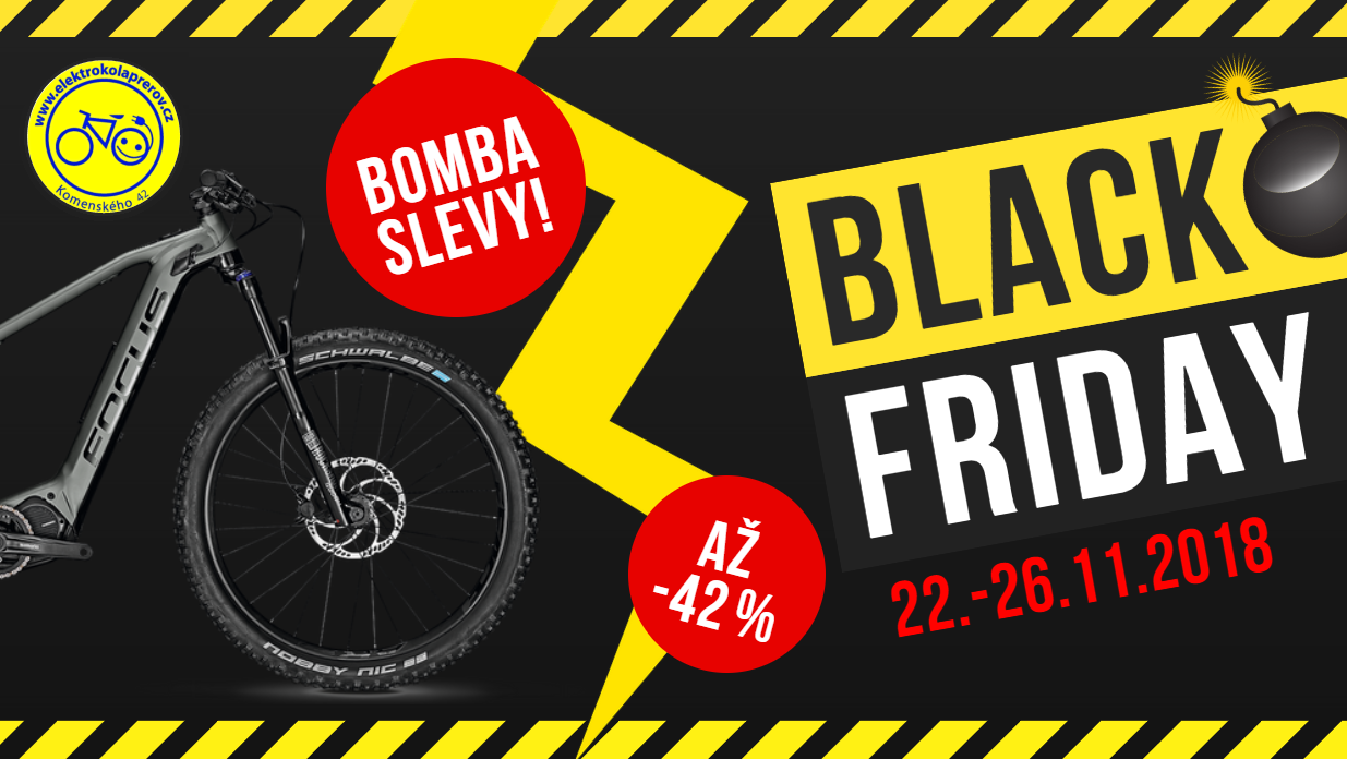 NEJVĚTŠÍ BLACK FRIDAY - SLEVY AŽ -42 %! 